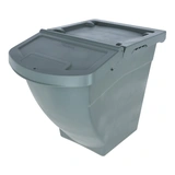 KERBL Takarmánytartó doboz, tetővel, 40l