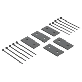 KERBL Távtartó melegítőkábelhez, 10 db kábelkötegelővel