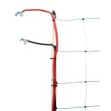 KERBL TitanNet karó 145, 19 mm PVC dulpaleszúrós, fehér