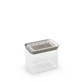KERBL Tosca snackdoboz, 1,2 l, átlátszó/barna, 15,5x10x12 cm