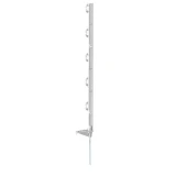 KERBL Villanypásztor Tartóoszlop Műanyag Fehér 70 Cm 5db