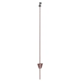 KERBL VP.karó 8mm 105 cm  fejszigeteléssel - 10 db/cs