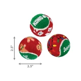 KONG Játék Holiday SquakAir Balls 6db M