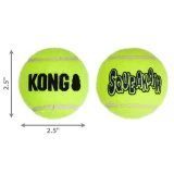 KONG SqueakAir Balls Teniszladba Kutyajáték 3 db M