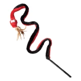 KONG Teaser Snake Pálca Plüsskígyóval Macskajáték
