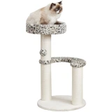 Macska kaparófa Leo, 82 cm, krémszínű