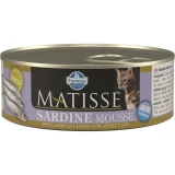 Matisse Cat konzerv Mousse Szardínia 85g