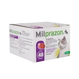 Milprazon 16 mg/40 mg felnőtt macska tabletta 48x