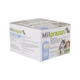 Milprazon 2,5 mg/25 mg kis- és kölyökkutya tabletta 48x