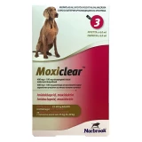 Moxiclear 400 mg+100 mg óriás testű kutyáknak 25-40 kg 4 ml 3x