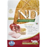 N&D Cat Ancestral Grain csirke ivartalanított adult 300g