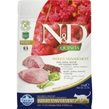 N & D Cat Quinoa Weight Management bárány 300g