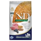 N&D Dog Ancestral Grain bárány, tönköly, zab & áfonya adult medium & maxi 2,5kg