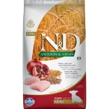 N&D Dog Ancestral Grain csirke,tönköly,zab & gránátalma puppy mini 2,5kg