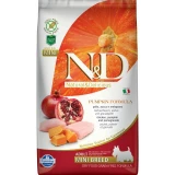 N&D Dog Grain Free csirke & gránátalma sütőtökkel adult mini 2,5kg