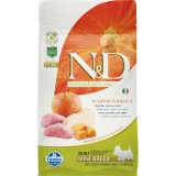 N&D Dog Grain Free vaddisznó & alma sütőtökkel adult mini 800g