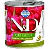 N & D Quinoa Dog konzerv kacsa & kókusz 285g