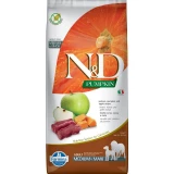 N&D Pumpkin Dog szarvas&sütőtök,alma adult medium&maxi 12kg