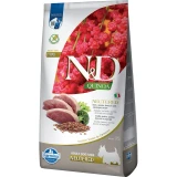 N&D Quinoa Dog Kacsa,brokkoli&spárga Neutered Adult Mini 7kg