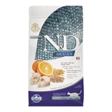 N&D Cat Ocean tőkehal, tönköly, zab & narancs adult 1,5kg