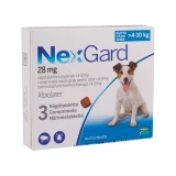 Nexgard kutya M 4-10 kg 3x