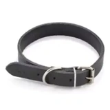 Nyakörv Bőr Fekete 16x450mm