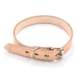 Nyakörv Bőr Natúr 20x500mm