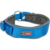 Trixie Nyakörv Premium extra széles, M-L 40-48cm/40mm kék/szürke