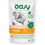 Oasy Cat Alutasakos Chunks in Gravy Adult Light in Fat 85g