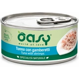 Oasy Cat Konzerv Natural Tuna & Shrimp 70g
