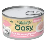 Oasy Cat Konzerv Natury Cooking Broth Chicken with eggs Kitten 85g