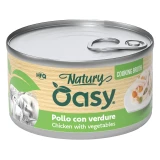 Oasy Cat Konzerv Natury Cooking Broth Chicken with vegetables Adult 85g