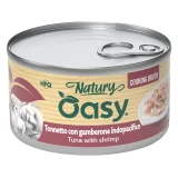 Oasy Cat Konzerv Natury Cooking Broth Tuna with shrimp Adult 85g