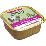Oasy Dog Alutálka Tasty Paté Adult Veal & Vegetables 150g