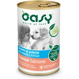 Oasy Dog Konzerv OP Puppy & Junior Medium/Large Salmon 400g