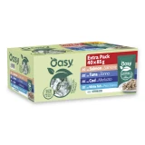 Oasy Wet Cat Original - Alutasak Multipack Adult Sterilized Fish 40x85g
