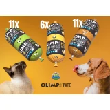 -OLIMP Paté 200g MIX BOX marhamáj , kacsa+zöldség, csirke+máj,  28db/karton