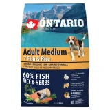 Ontario Adult Medium Hal&Rizs 2,25kg