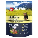 Ontario Adult Mini Bárány&Rizs 750g