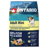 Ontario Adult Mini Hal&Rizs 2,25kg