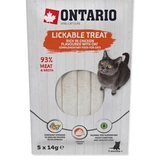 Ontario Cat Folyékony Jutalomfalat Csirkével, Multivitaminnal és Zabbal 5x14g