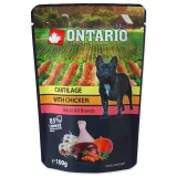 Ontario Dog Alutasak Csirkehús porccal, Húslevesben 100g
