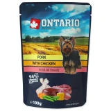 Ontario Dog Alutasak Sertés&Csirkehús, Húslevesben 100g
