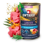 Ontario Dog Konzerv Báránypástétom&Homoktövis 400g
