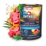 Ontario Dog Konzerv Báránypástétom&Homoktövis 800g
