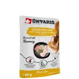 Ontario Herb Cat Alutasak Csirke&Sonka,Rizs,Rozmaring 80g