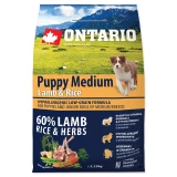 Ontario Puppy Medium Bárány&Rizs 2,25kg