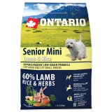 Ontario Senior Mini Bárány&Rizs 2,25kg