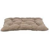 .Párna Caliente, négyzet alakú, 96 × 70 cm, barna