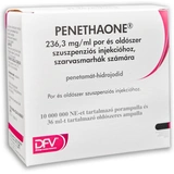 Penethaone 236,3mg/ml por és oldószer szuszpenziós inj. 40 ml